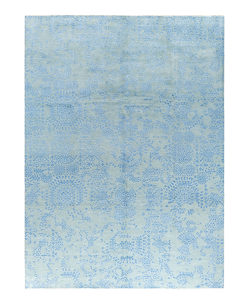 Bloomingdale's Indo Ikat M7119 Area Rug, 8'10 X 12' In Gray