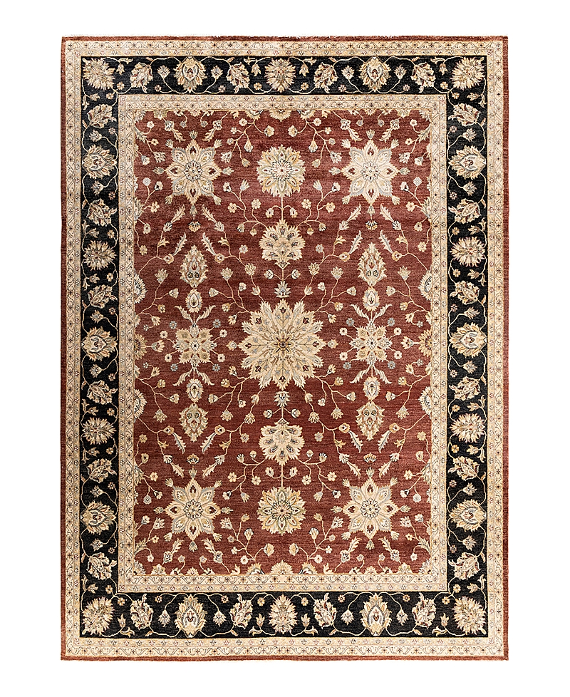 Bloomingdale's Indo Oushak M5818 Area Rug, 9'4 X 12'4 In Rust