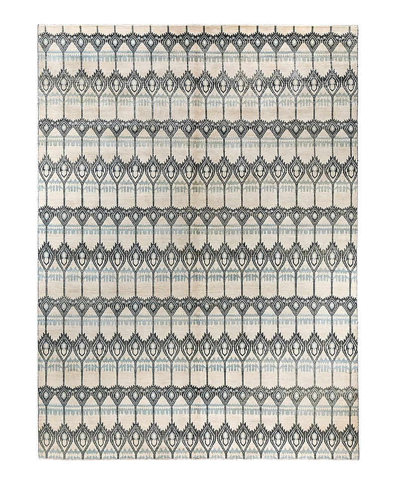 Bloomingdale's Indo Ikat M6376 Area Rug, 9'1 X 12'4 In Beige