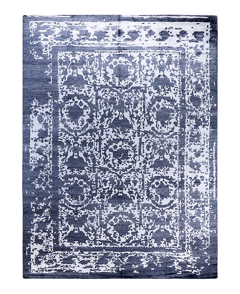 Bloomingdale's Indo Modern M7978 Area Rug, 9'1 X 12' In Ivory