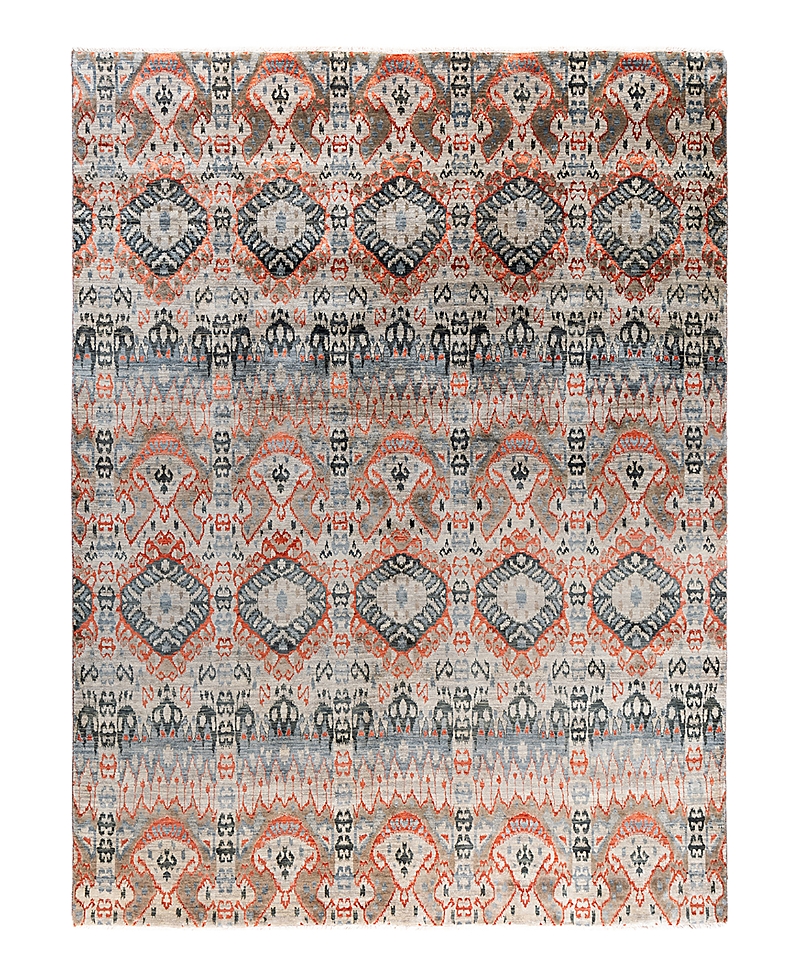 Bloomingdale's Indo Ikat M6011 Area Rug, 9' X 11'10 In Brown