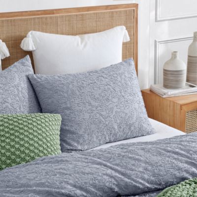 Floral Cutwork Comforter Set, Full Queen