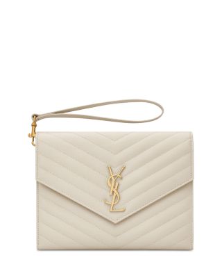 Saint Laurent Cassandre Matelasse Flap Pouch