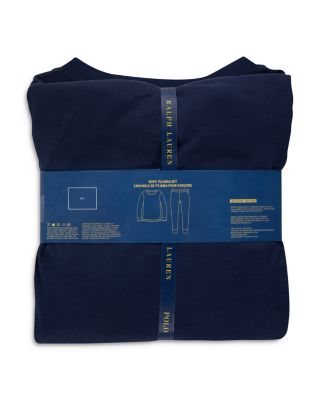 Boys' Polo Ralph Lauren Long Sleeve Tee & Woven Pants Set - Little Kid