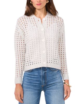 Crewneck Cardigan Sweater