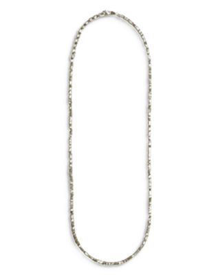 The Monotype Elias Bar and Bead Necklace