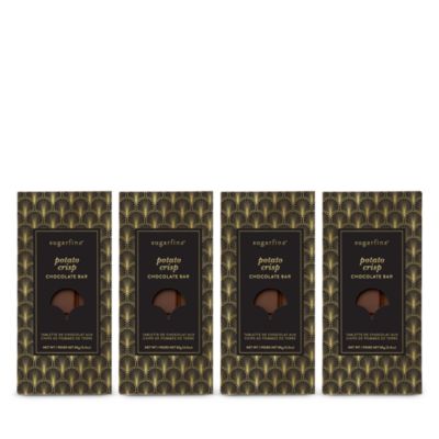 Sugarfina - Potato Crisp Chocolate Bar, Set of 4