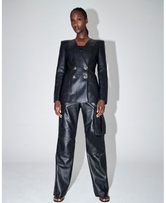 Claude Recycled Leather Blazer