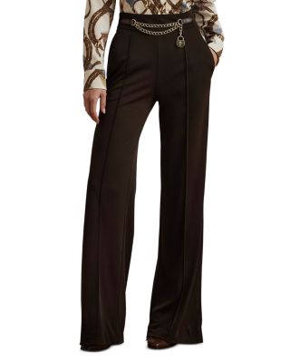 Ralph Lauren - Chain Trim Wide-Leg Pants