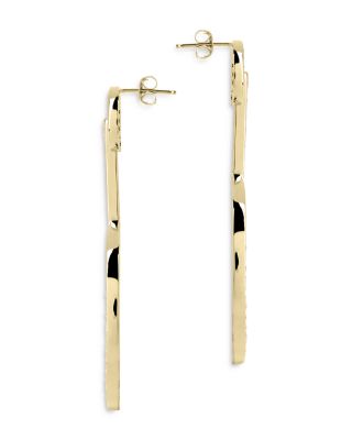 Tory Oval Drop Earrings