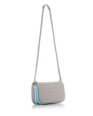 Intrecciato Leather Shoulder Bag