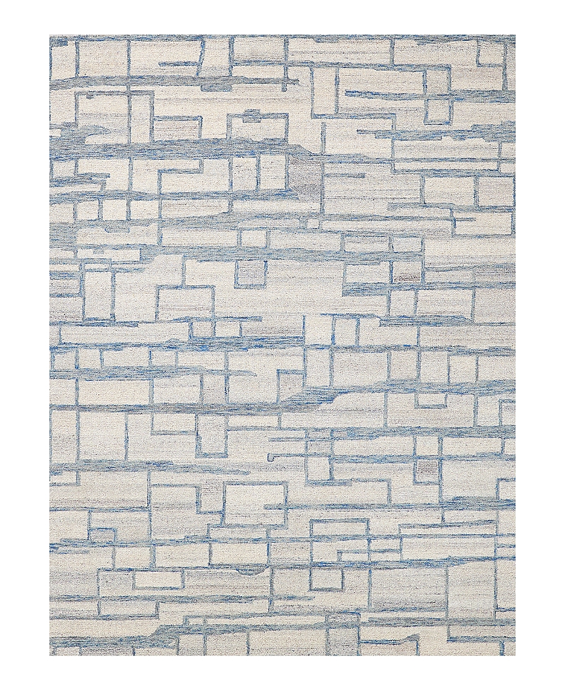 Exquisite Rugs Naturals 6780 Area Rug, 5' X 8' In Blue/ivory