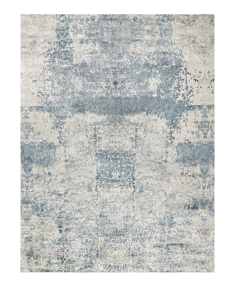 Exquisite Rugs Roset 2540 Area Rug, 6' X 9' In Blue/ Ivor