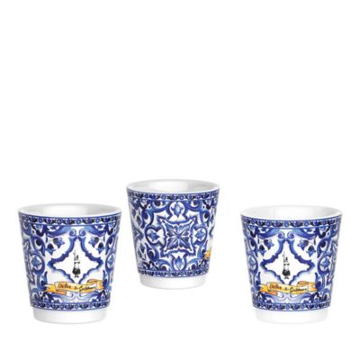 Moka 3-Cup Coffee Maker &amp; Cups Gift Set