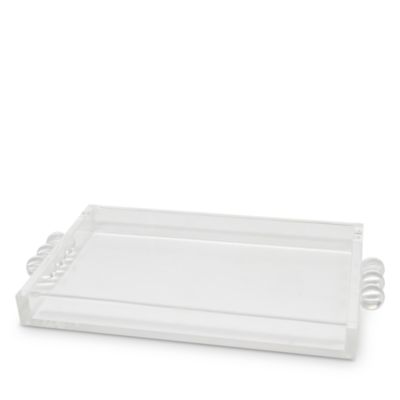 Tizo - Lucite Tray with Bubble Handles