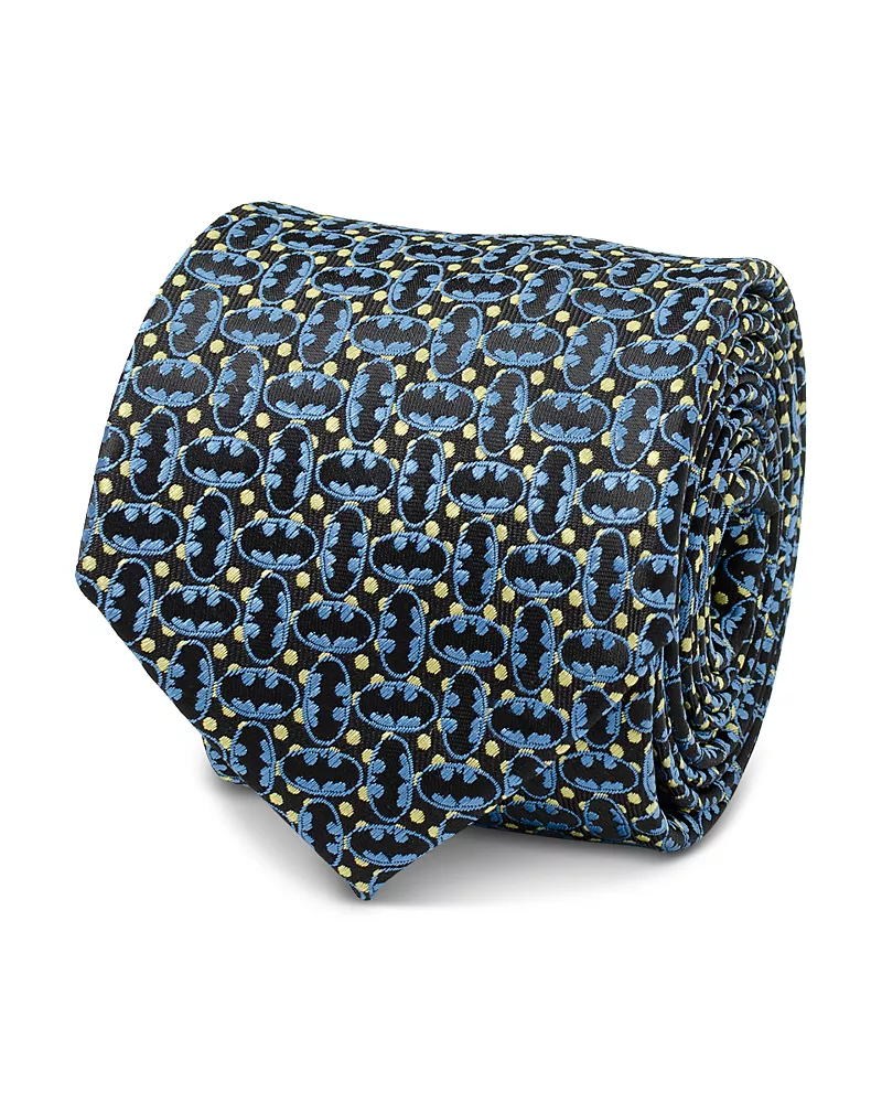 Cufflinks Inc Batman Emblem Silk Tie