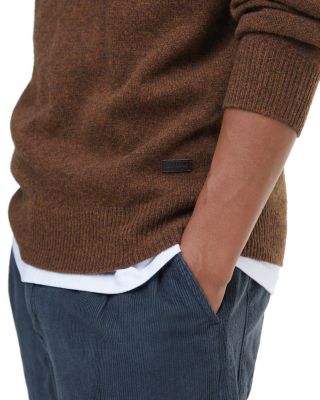 Elbow Patch Crewneck Sweater 