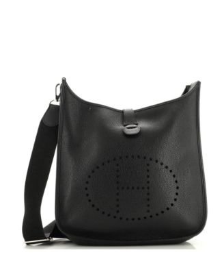 Pre-Owned Hermes Gm Evelyne Bag Gen I Clemence