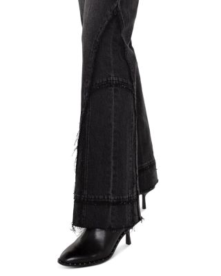 Hannah High Rise Flare Leg Jeans in Mooreland