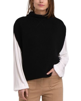 La Fée Maraboutée - Sleeveless Turtleneck Sweater