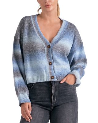 Elan - V Neck Cardigan Sweater