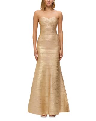 The Metallic Sara Gown
