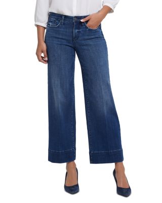 NYDJ - Teresa Wide Leg Ankle Jeans in Moonlight