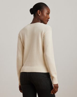 Intarsia Knit Dog Sweater