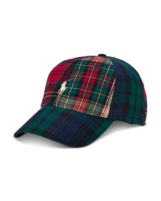 Polo Ralph Lauren Plaid Logo Cap | Bloomingdale's