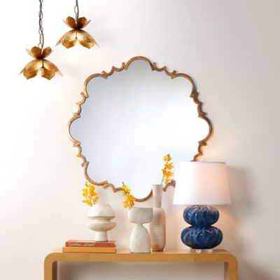 Flowering Lotus Pendant, 6.5"