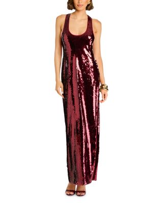 strapless open back dress Red Sparkly Corset Sequin Mirror Tight Homecoming Dress