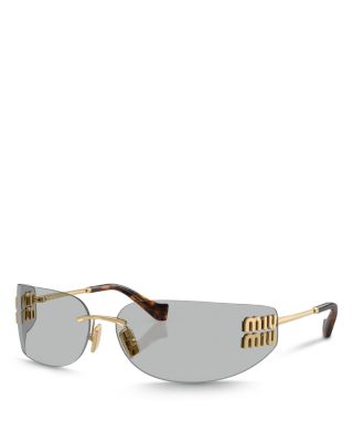 Miu Miu - Rectangle Sunglasses, 75mm