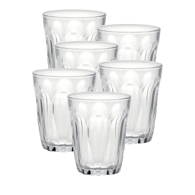 Duralex Provence Tumblers, Set Of 6 In Clear