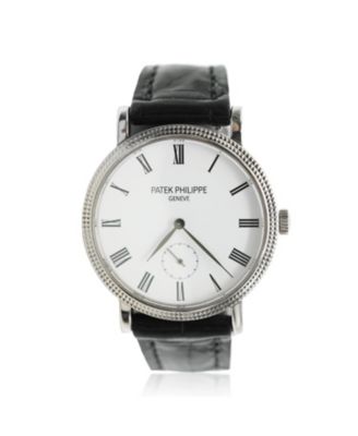 Pre-Owned Patek Philippe White Gold Calatrava Watch 7119G-010 32.80 mm