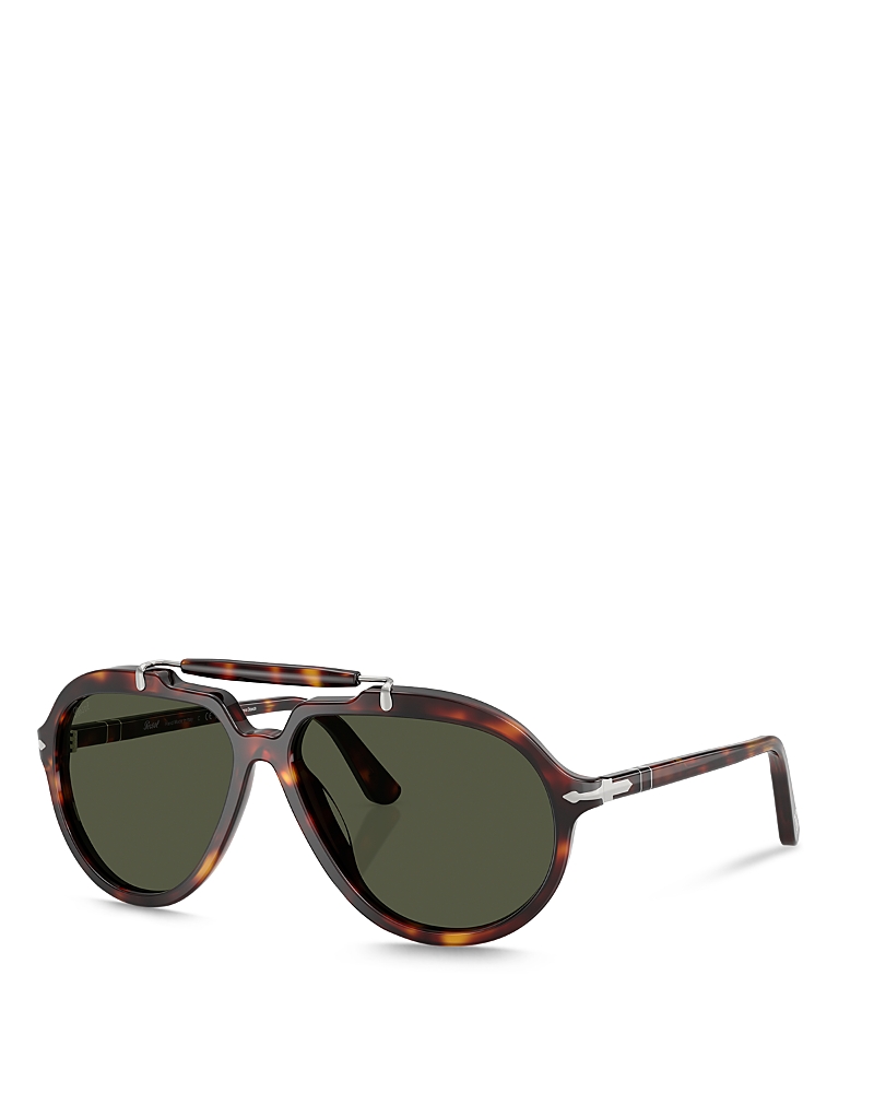 PERSOL SQUARE SUNGLASSES, 57MM