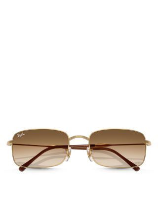 Rectangle Sunglasses, 56mm
