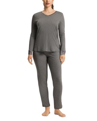 Hanro - Virginia Long Sleeve Pajama Set