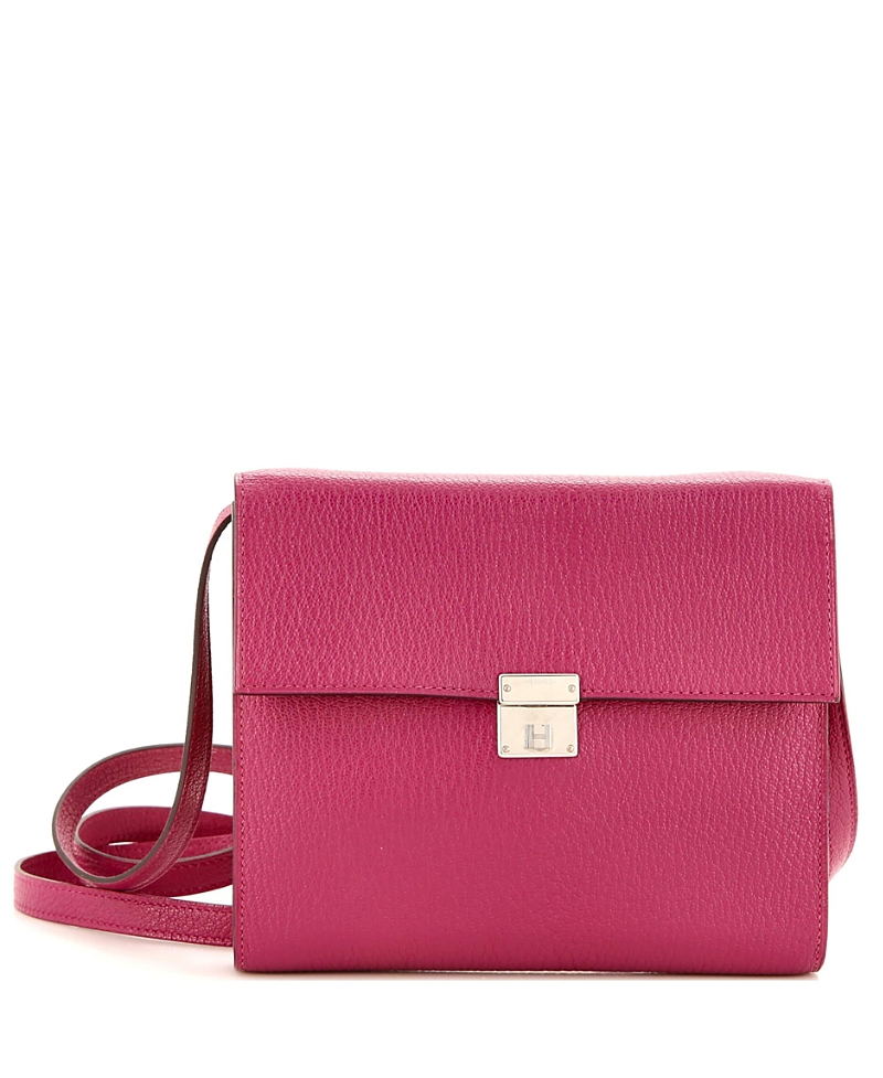 Pre-Owned Hermes 16 Clic Wallet on Strap Chevre Mysore