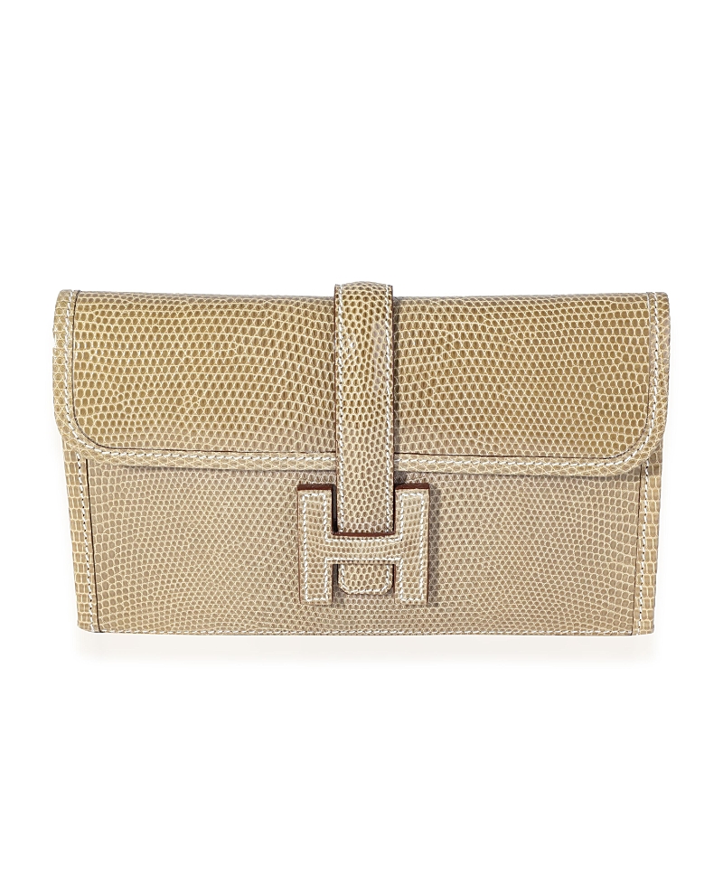 Pre-Owned Hermes Jige Exotic Handbag