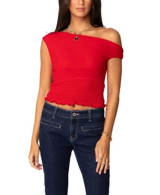 Edikted - Jenny Scrunched Asymmetric Top