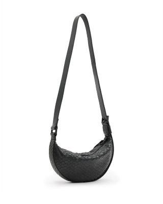 Half Moon Leather Crossbody