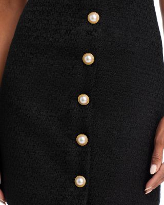 Sweetheart Neck Mini Dress