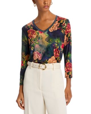 Johnny Was - The Janie Favorite Three Quarter Sleeve Tee