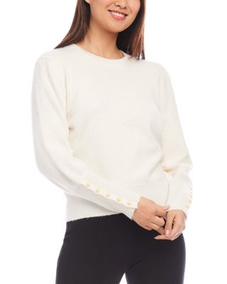 Karen Kane - Button Sleeve Sweater