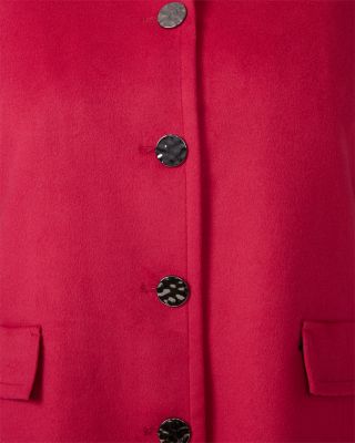 Plus Charm Single Breasted Coat