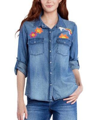 Billy T - Peace & Love Chambray Shirt