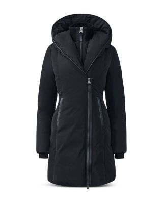 Mackage Kay Asymmetric Hooded Coat | Bloomingdale's