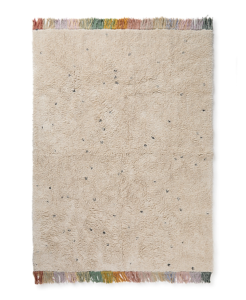 Lorena Canals Mom, I Want To Be An Astronaut Stardust-s Area Rug, 4' X 5'3 In Natural