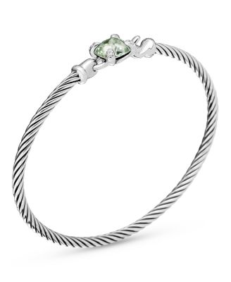 Chatelaine&reg; Bracelet with Prasiolite and Diamonds