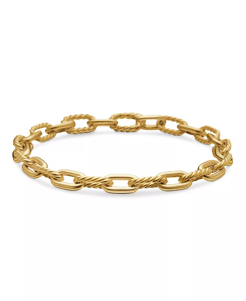 David Yurman Madison Bold Chain Bracelet in 18K Gold